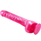 BAILE - REALISTISK PINK DILDO DONG MED SUGEKOP