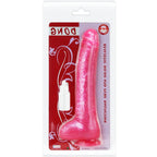 BAILE - REALISTISK PINK DILDO DONG MED SUGEKOP