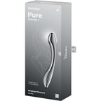 SATISFYER - PURE GRAVITY 1 DILDO I RUSTFRIT STÅL MED DOBBELT ENDER