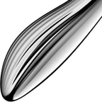 SATISFYER - PURE GRAVITY 1 DILDO I RUSTFRIT STÅL MED DOBBELT ENDER