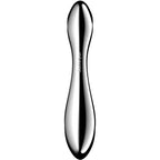 SATISFYER - PURE GRAVITY 2 DILDO I RUSTFRIT STÅL MED DOBBELT ENDER