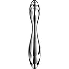 SATISFYER - PURE GRAVITY 2 DILDO I RUSTFRIT STÅL MED DOBBELT ENDER