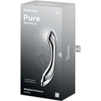 SATISFYER - PURE GRAVITY 2 DILDO I RUSTFRIT STÅL MED DOBBELT ENDER