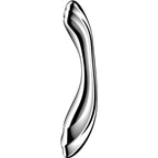 SATISFYER - PURE GRAVITY 2 DILDO I RUSTFRIT STÅL MED DOBBELT ENDER