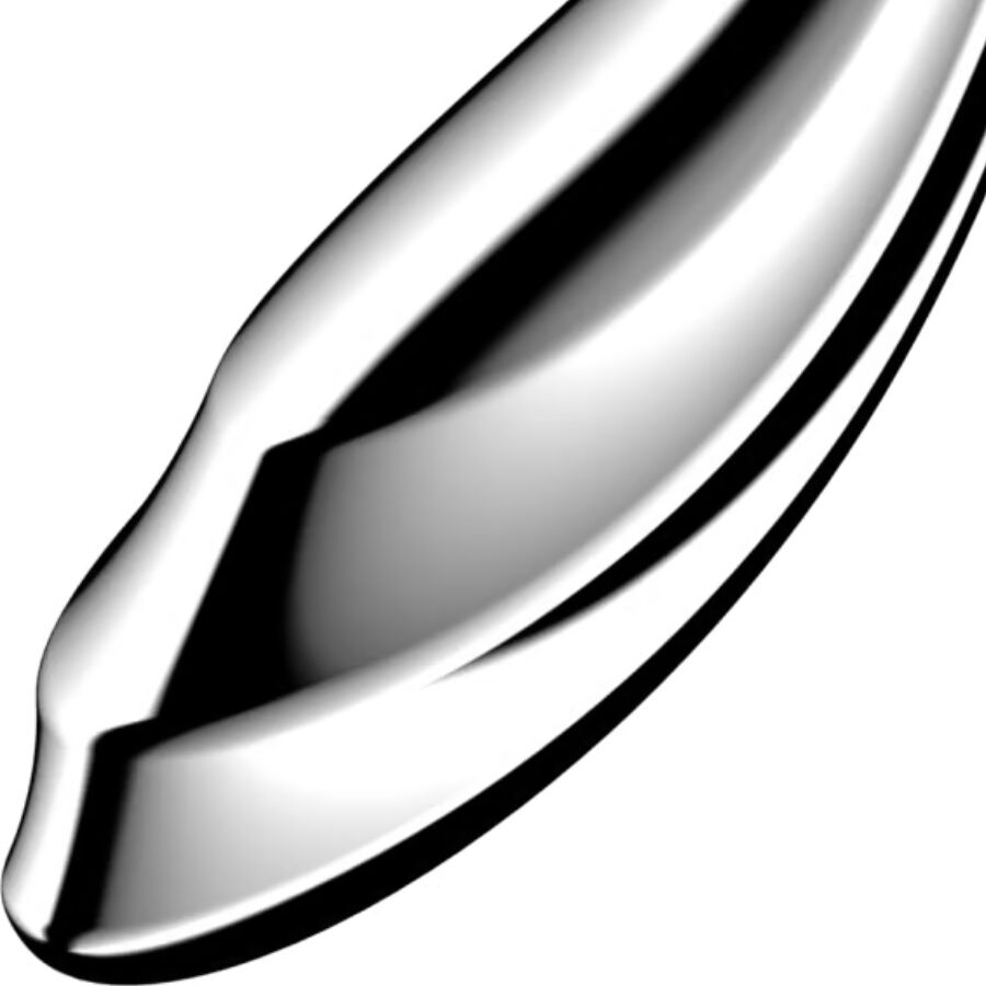 SATISFYER - PURE GRAVITY 2 DILDO I RUSTFRIT STÅL MED DOBBELT ENDER