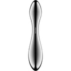 SATISFYER - PURE GRAVITY 3 DILDO I RUSTFRIT STÅL MED DOBBELT ENDER