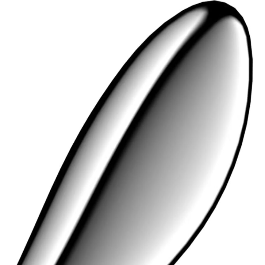SATISFYER - STAR FORCE 3 DILDO I RUSTFRIT STÅL MED DOBBELT ENDER
