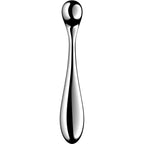 SATISFYER - STAR FORCE 4 DILDO I RUSTFRIT STÅL MED DOBBELT ENDER