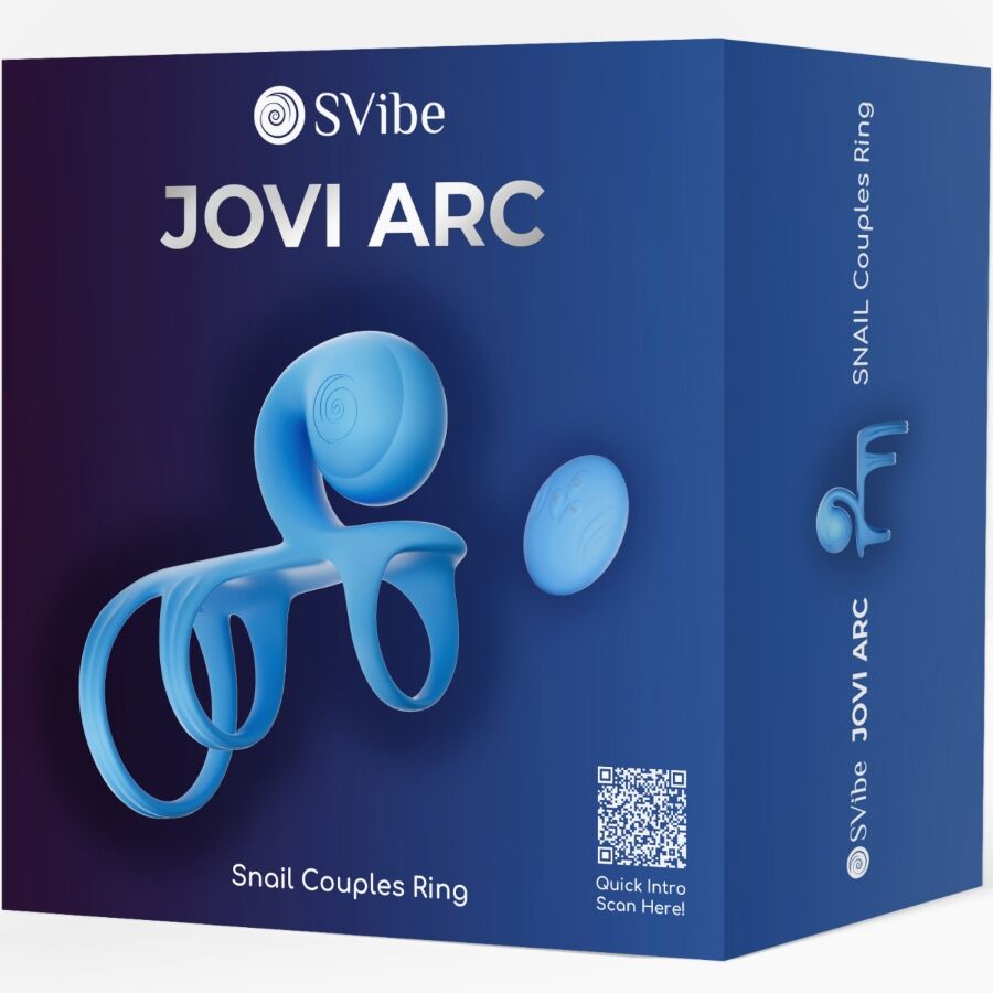 SNAIL VIBE - JOVI ARC COUPLING FJERNBETJENING BLÅ