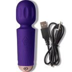 ROCKS-OFF - MINI GENOPLADELIG STAV 16 FUNKTIONER VIOLET DRØM