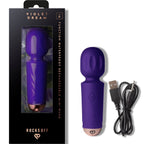 ROCKS-OFF - MINI GENOPLADELIG STAV 16 FUNKTIONER VIOLET DRØM