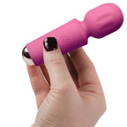 ROCKS-OFF - MINI GENOPLADELIG STAV 16 FUNKTIONER PEONY PINK