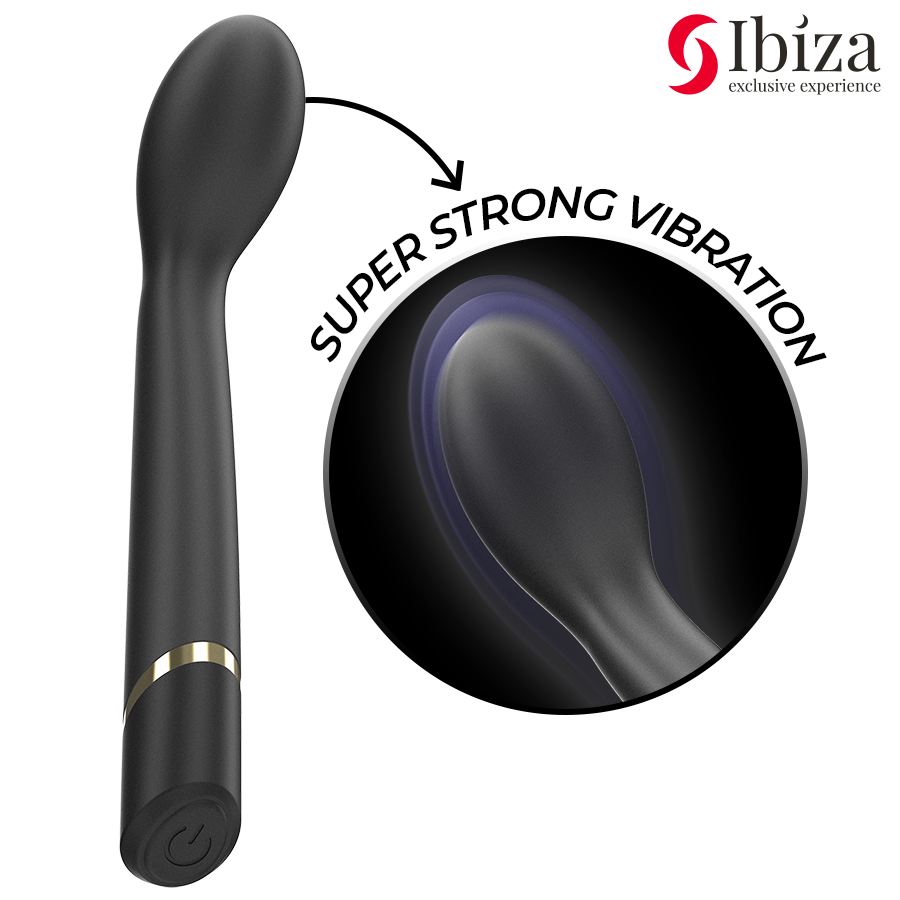 IBIZA - G-PUNKT VIBRATOR 10 VIBRATIONER GENOPLADELIG