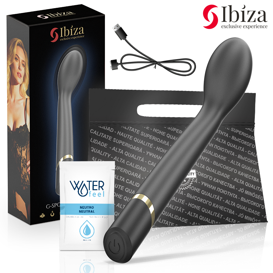 IBIZA - G-PUNKT VIBRATOR 10 VIBRATIONER GENOPLADELIG