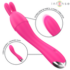 INTENS - SKØN VIBRATOR MED 20 MØNSTRE OG UDSKIFTELIGE HOVEDER