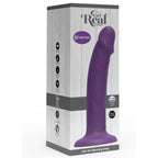 GET REALISTISK VIBRERENDE SILIKONE DILDO LILLA 19,5 CM