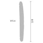 GET REAL - DOBBELTENDET SILIKONE DILDO KARAMEL 40 CM