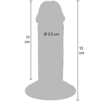 VÆR VIRKELIG - DELUXE TYK DOBBELT-DENSITY TPE DONG 13 CM