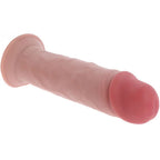VÆR VIRKELIG - DELUXE TYK DOBBELT-DENSITY TPE DONG 25,5 CM