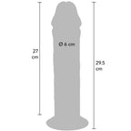 VÆR VIRKELIG - DELUXE TYK DOBBELT-DENSITY TPE DONG 29,5 CM