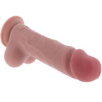 VÆR VIRKELIG - DELUXE REALISTISK PENIS MED EKSTRA TYKKE TESTIKLERE 23 CM