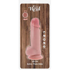 VÆR VIRKELIG - DELUXE REALISTISK PENIS MED EKSTRA TYKKE TESTIKLERE 23 CM