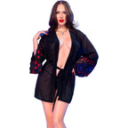 CHILIROSE - CR 4882 BABYDOLL & THONG SORT XL