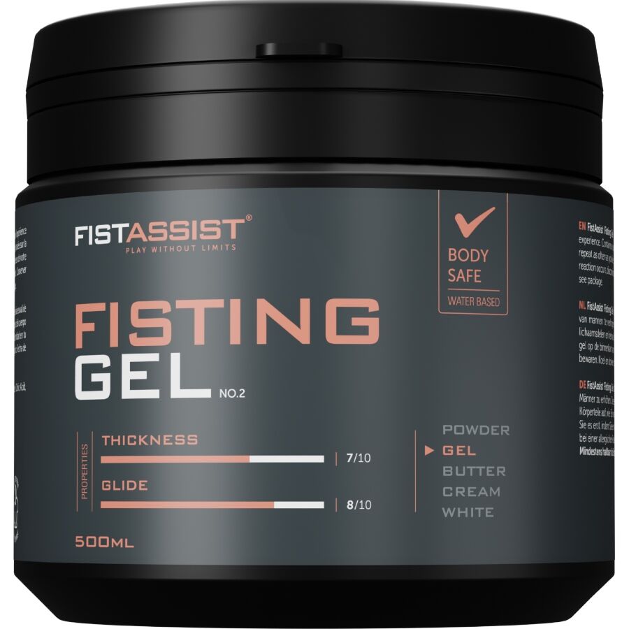 COBECO - FIST ASSIST FISTING GEL EKSTRA TYK VANDBASERET 500 ML