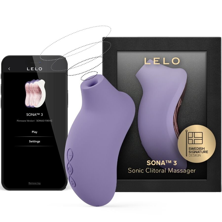 LELO - SONA 3 SONISK KLITORAL MASSAGEAPPARAT VIOLET DUSK