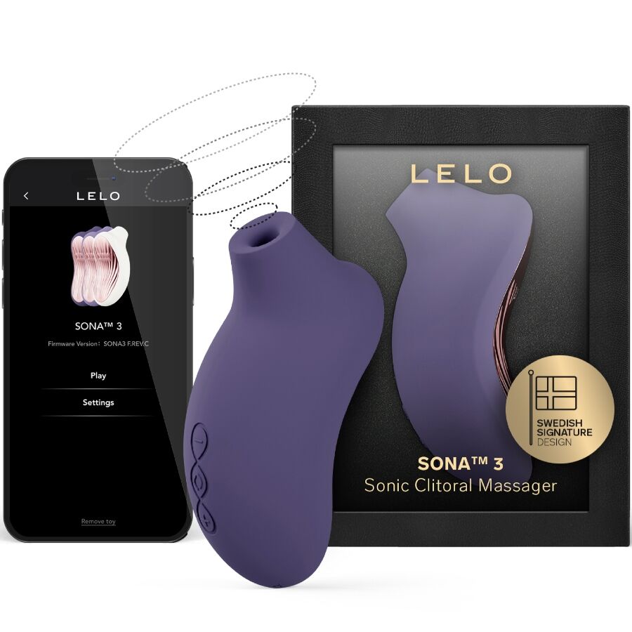 LELO - SONA 3 SONIC KLITORAL MASSAGEAPPARAT CYBER PURPLE