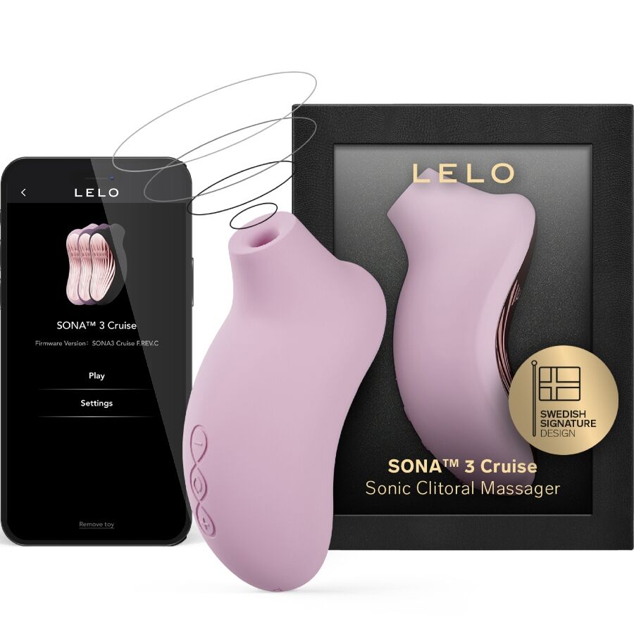 LELO - SONA 3 CRUISE SONIC KLITORAL MASSAGEAPPARAT BLØD PINK