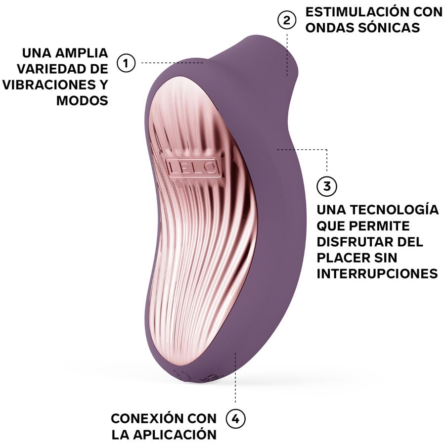 LELO - SONA 3 CRUISE SONIC CLITORAL MASSAGER BLOMME