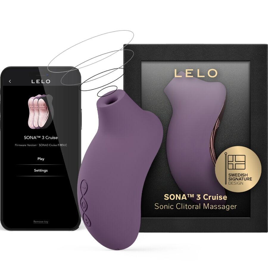 LELO - SONA 3 CRUISE SONIC CLITORAL MASSAGER BLOMME