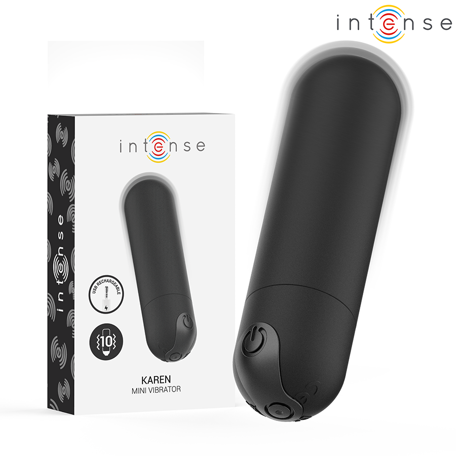 INTENSE - KAREN MINI GENOPLADELIG VIBRERENDE KUGLE SORT