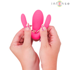 INTENSE - JULIA DOBBELTVIBRATORKLEMME STIMULATOR FJERNBETJENING
