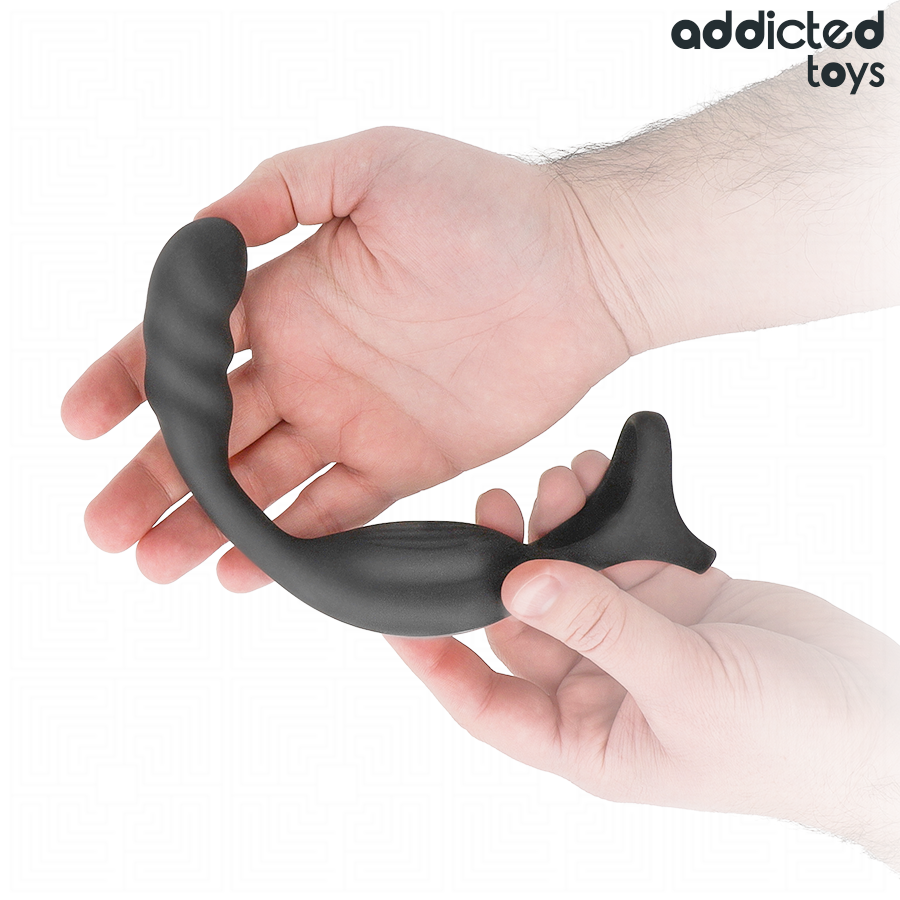 ADDICTED TOYS - FJERNBETJENING TIL DOBBELT PROSTATAPIKSRING