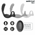ADDICTED TOYS - FJERNBETJENING TIL DOBBELT PROSTATAPIKSRING