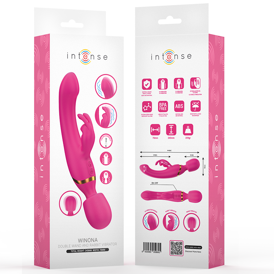 INTENSE - WINONA DOBBELTVIBRATOR KANIN & STAV