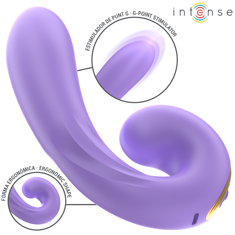 INTENS - MERYL DOBBELT VIBRATIONSKLITORISSTIMULATOR