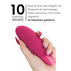 WOMANIZER - FORSTÆRKENDE KLITORISTIMULATOR LIVLIG PINK