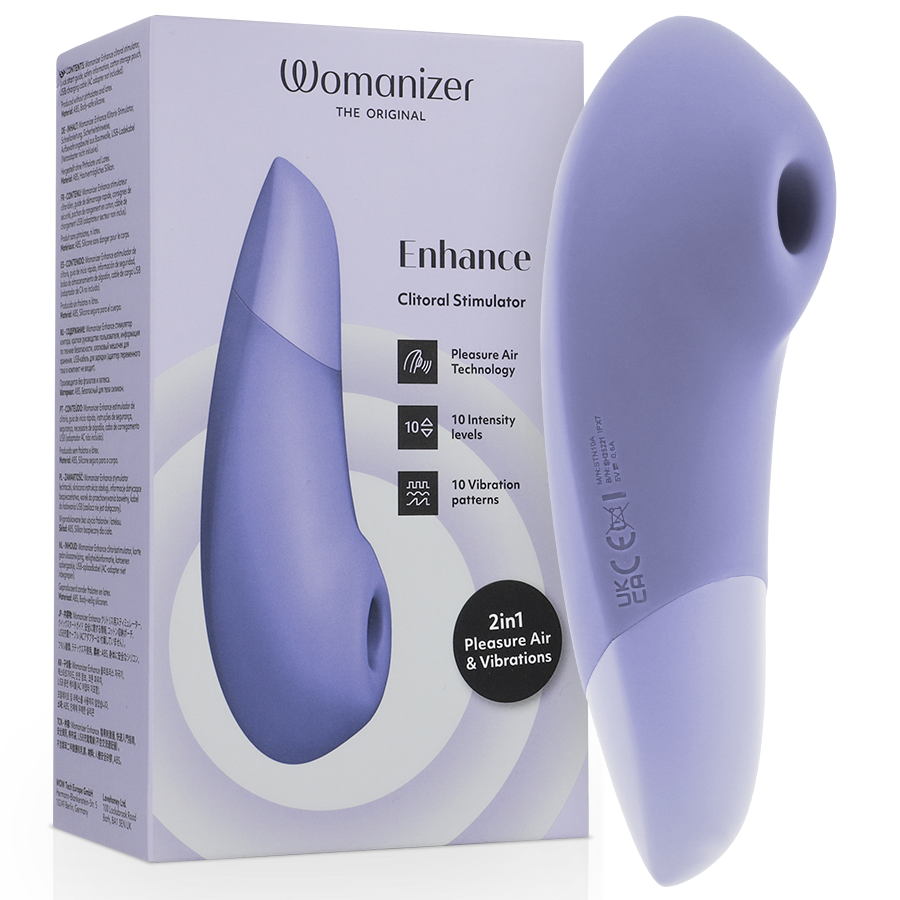 WOMANIZER - FORSTÆRKENDE KLITORISTIMULATOR LILA