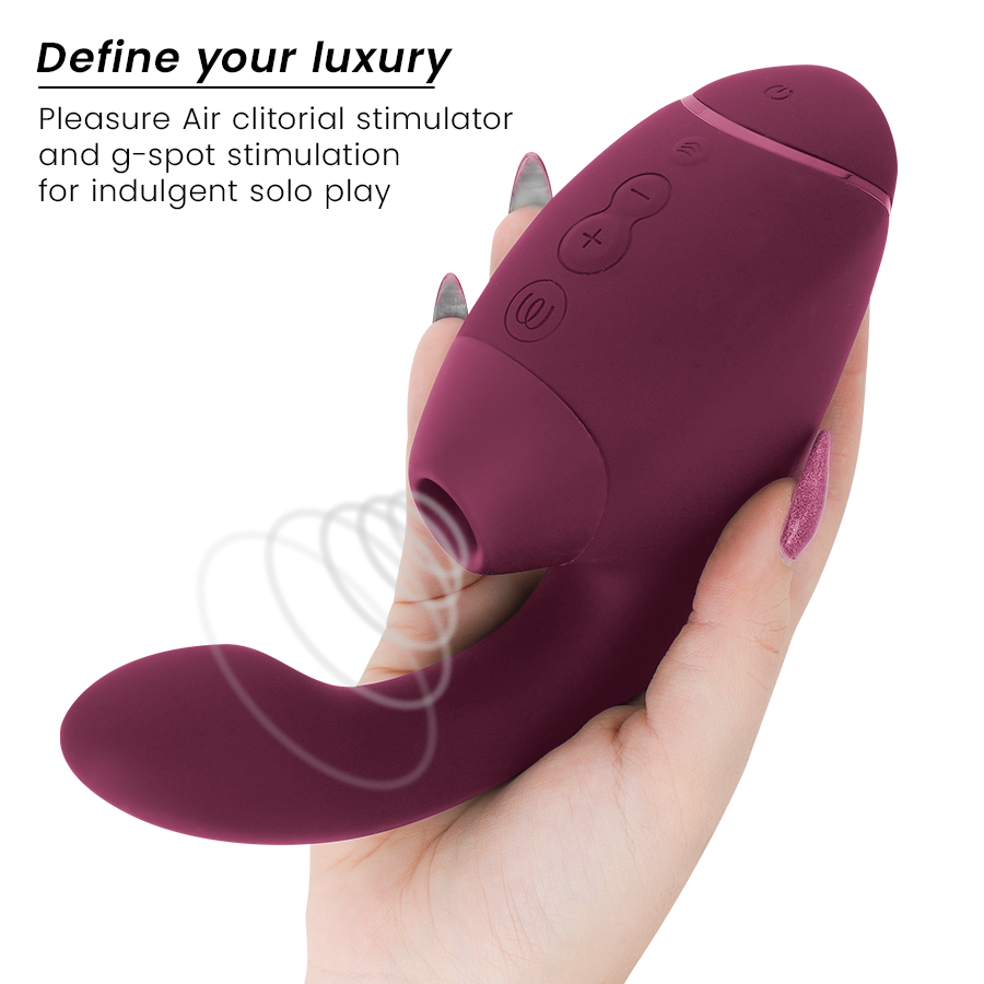 WOMANIZER - DUO NEXT DUAL KLITORAL & G-PUNKT STIMULATOR DUSKY PINK