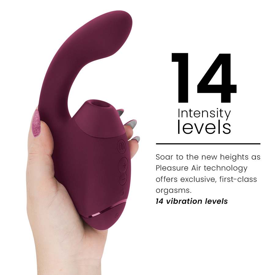 WOMANIZER - DUO NEXT DUAL KLITORAL & G-PUNKT STIMULATOR DUSKY PINK