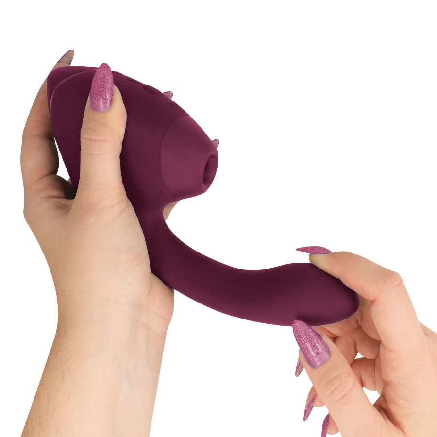WOMANIZER - DUO NEXT DUAL KLITORAL & G-PUNKT STIMULATOR DUSKY PINK