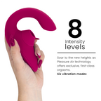 WOMANIZER - BLEND KANINVIBRATOR STIMULATOR LIVLIG PINK