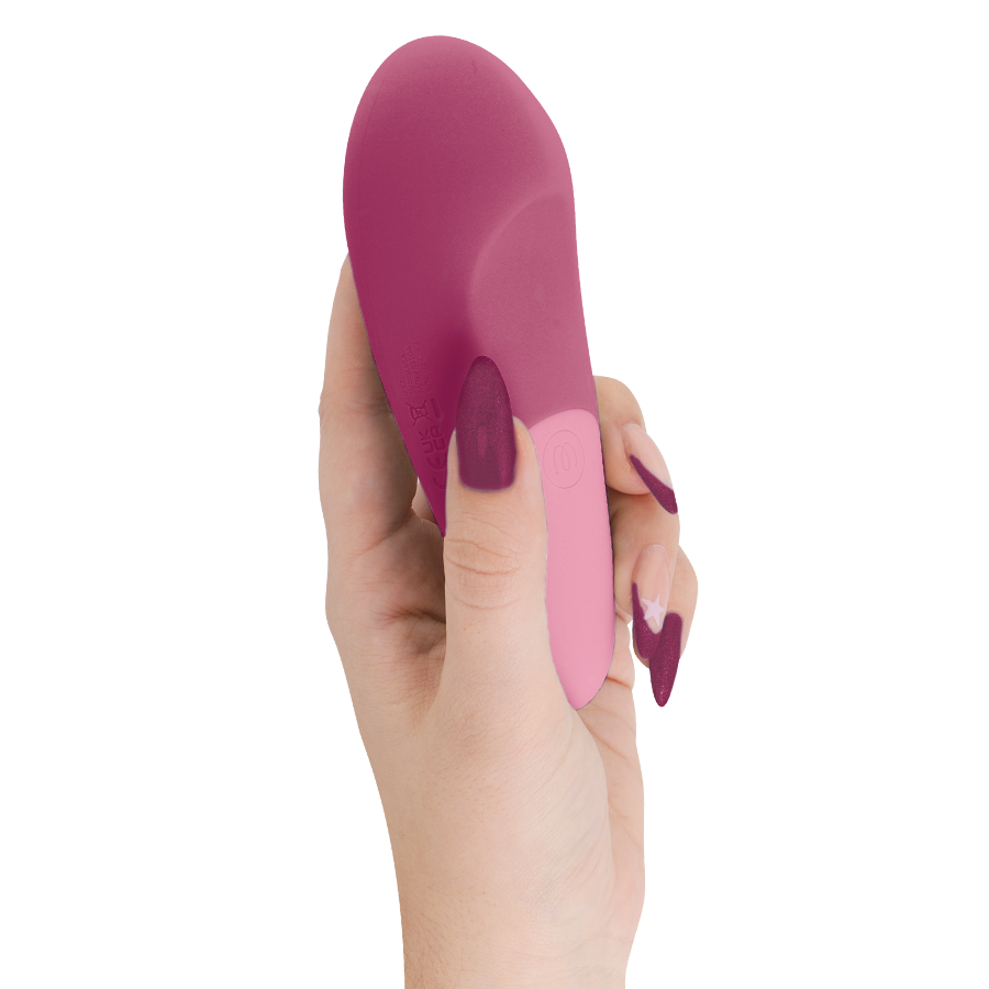 WOMANIZER - VIBE LAY-ON SILENT VIBRATOR MØRKET PINK
