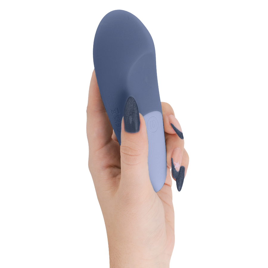 WOMANIZER - VIBE LAY-ON SILENT VIBRATOR MØRKEBLÅ