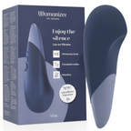 WOMANIZER - VIBE LAY-ON SILENT VIBRATOR MØRKEBLÅ