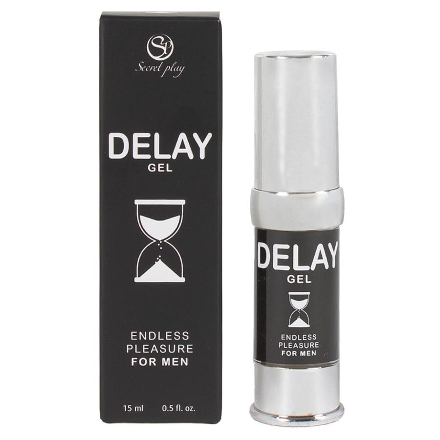 SECRETPLAY - FORHINDRENDE GEL TIL MÆND UENDELIG NØJE 15 ML