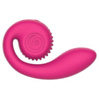 SNAIL VIBE - GIZI LITE DOBBELT G-PUNKT & KLITORAL PINK VIBRATOR